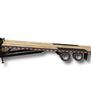 Deluxe 25000 GVWR Flatbed Tilt Gooseneck Trailer – Two 12K